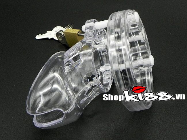 Khóa dương vật nhựa trong suốt BZ12A an toàn kích thích cực mạnh