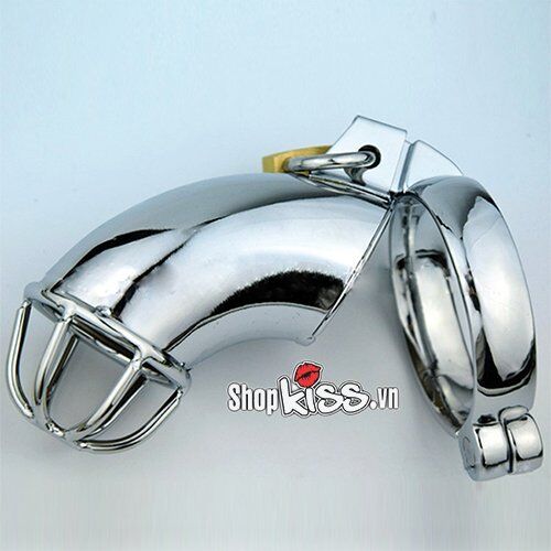 Khóa dương vật kim loại inox bền đẹp bạo dâm BDSM cao cấp