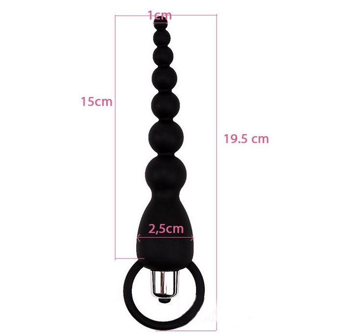 Máy kích thích hậu môn Black Mont rung êm an toàn kích thích cực đỉnh