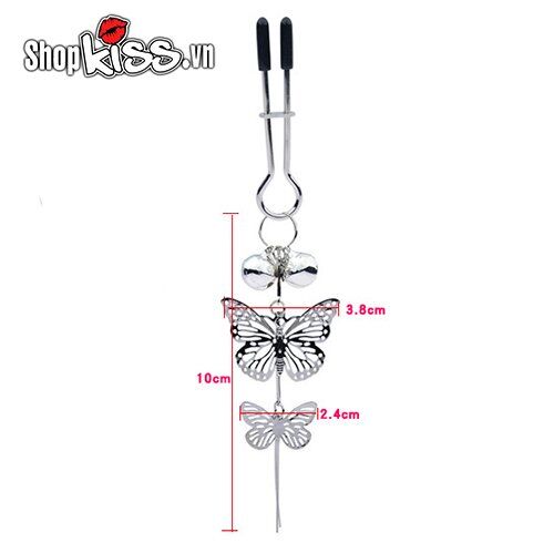 Bộ kẹp vú bướm siêu sexy kích thích nhũ hoa quyến rũ