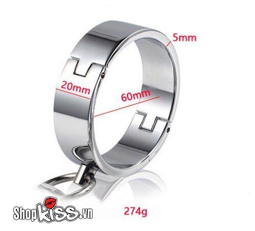 Còng tay kim loại BDSM siêu bền khóa tay an toàn kích thích cảm xúc