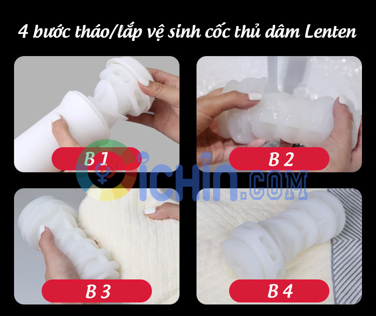 Leten One silicone cao cấp hút thổi nhẹ nhàng cốc thủ dâm siêu mềm mại