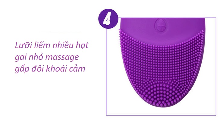 Trứng rung lưỡi liếm Aphojoy nhiều gai massage điều khiển từ xa