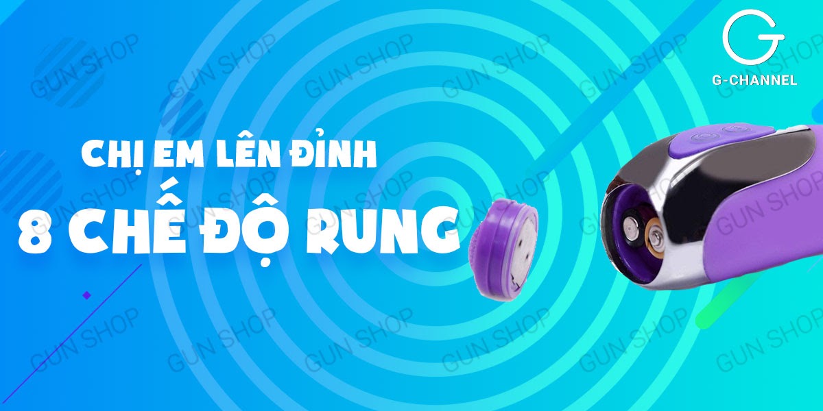Lưỡi rung Loveaider đa chế độ pin massage kích thích cực đã
