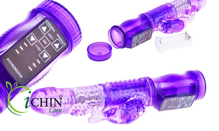 Lybaile dương vật giả rung ngoáy xoay bi giá mềm cực kích thích nữ