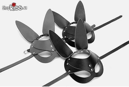 Mặt nạ da thỏ bạo dâm kích thích cực ngầu cho phòng the