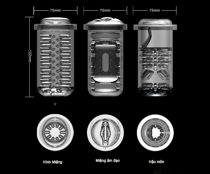 Máy bú cu cao cấp TeleScopic rung xoay thụt mạnh mẽ kích thích Máy bú cu cao cấp TeleScopic rung xoay thụt mạnh mẽ kích thích