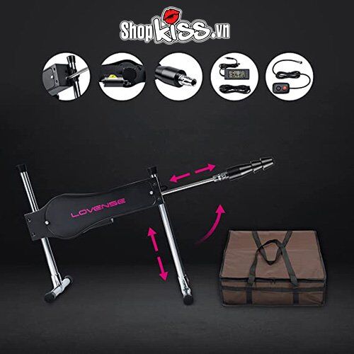 Máy làm tình 2 đầu Lovense Machine mới Kích thích cực khoái nhanh