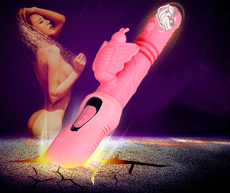 Máy rung thụt tự động cho nữ cực khoái điều chỉnh nhiệt độ 48°C chuẩn