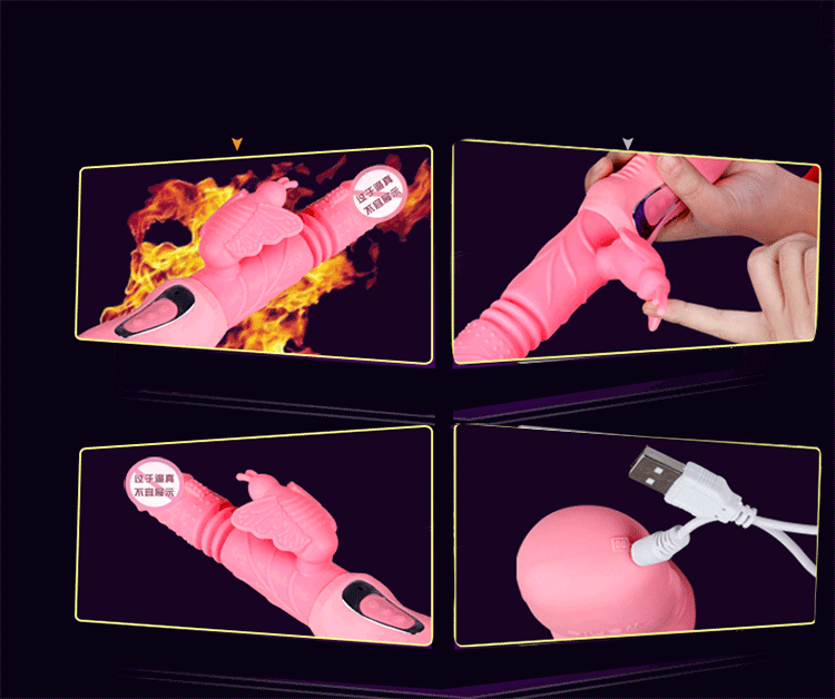 Máy rung thụt tự động cho nữ cực khoái điều chỉnh nhiệt độ 48°C chuẩn