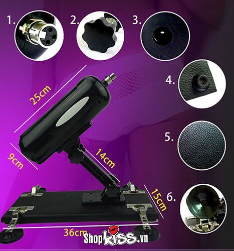 Máy làm tình tự động cao cấp mới rung thụt hiệu quả kích thích