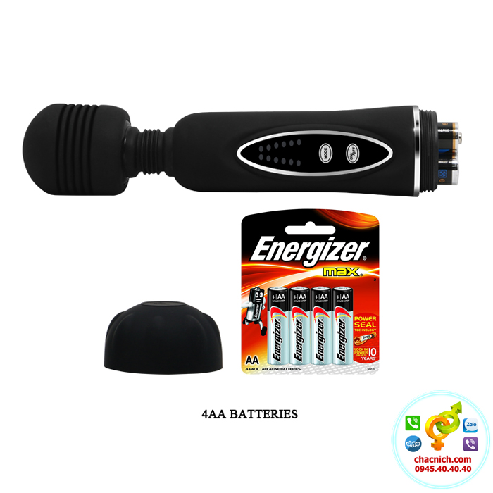 Máy rung điểm G Power Wand đa năng rung mạnh 12 chế độ kích thích Máy rung điểm G Power Wand đa năng rung mạnh 12 chế độ kích thích