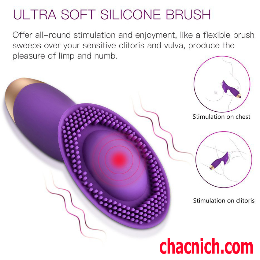 Máy massage đầu rung điểm G Utimi chất liệu silicone y tế Máy massage đầu rung điểm G Utimi chất liệu silicone y tế