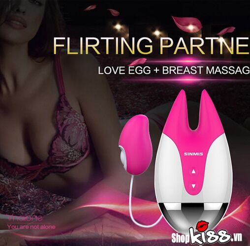 Máy mát xa nhũ hoa Nalone Fifi 2 cao cấp rung 7 chế độ an toàn