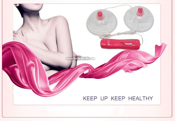 Máy mát xa nhũ hoa Momo II Rung 7 chế độ TPR Silicone cao cấp