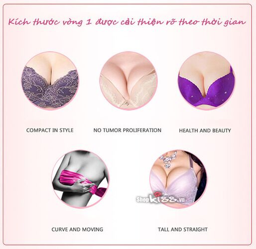 Máy mát xa nhũ hoa Momo II Rung 7 chế độ TPR Silicone cao cấp