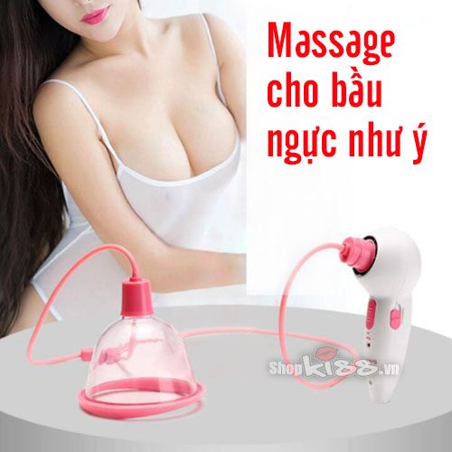 Dụng cụ hút chân không nâng ngực cầm tay siêu tiện lợi
