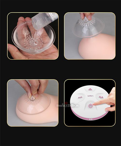 Dụng cụ mát xa ngực Mmimi Leten rung kích thích phát triển nhũ hoa