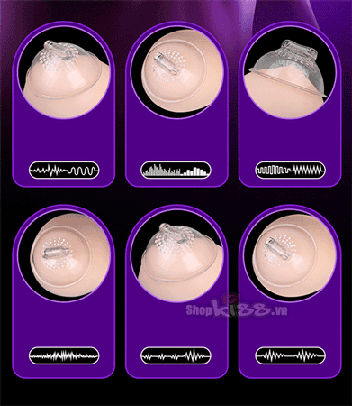 Dụng cụ mát xa ngực Mmimi Leten rung kích thích phát triển nhũ hoa