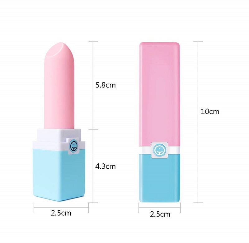 Máy rung điểm G mini thỏi son sạc USB 10 chế độ rung mạnh mẽ