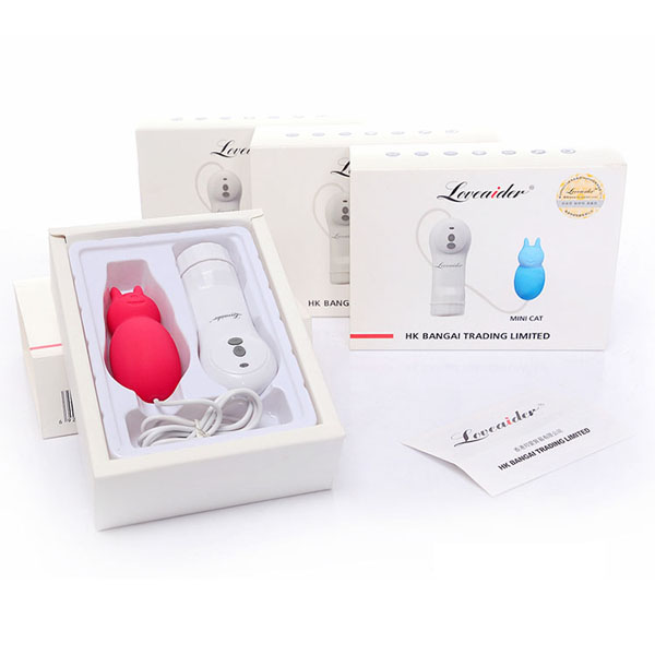 Máy rung âm vật Loveaider hình mèo đáng yêu chế độ rung đa dạng thỏa mãn tối đa Máy rung âm vật Loveaider hình mèo đáng yêu chế độ rung đa dạng thỏa mãn tối đa