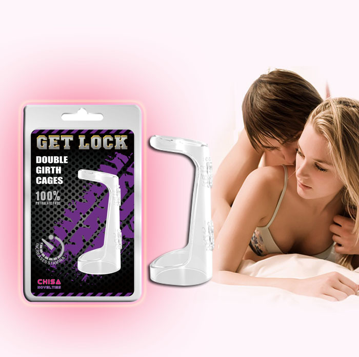 Máy tập dương vật Chisa khóa đôi tăng kích thước, chống xuất tinh Máy tập dương vật Chisa khóa đôi tăng kích thước, chống xuất tinh