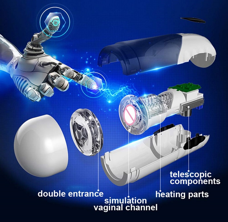 Máy thủ dâm tự động Navigator Cup ấm áp rung thụt mạnh