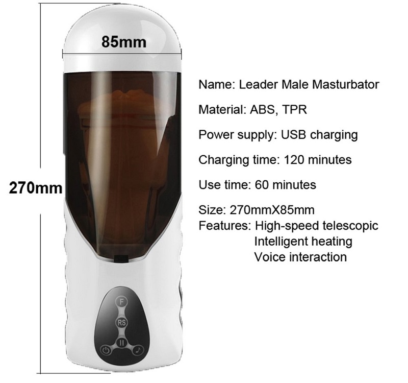 Máy thủ dâm tự động Navigator Cup ấm áp rung thụt mạnh