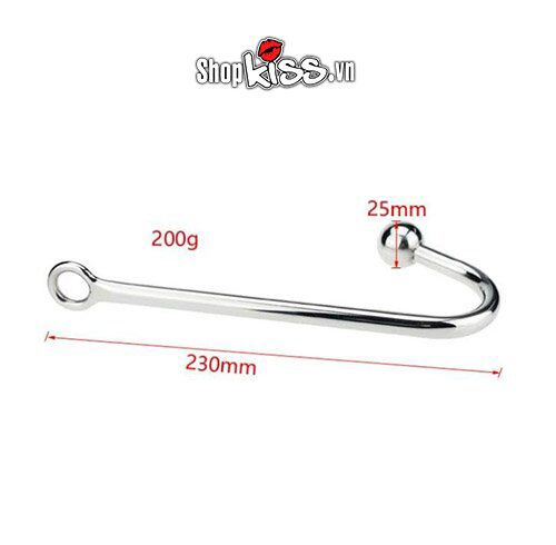 Đồ chơi BDSM móc inox kích thích hậu môn siêu nhạy an toàn Đồ chơi BDSM móc inox kích thích hậu môn siêu nhạy an toàn