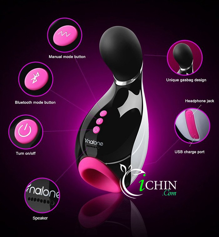 Nalone Oxxy rung Bluetooth điều khiển điện thoại sextoy silicon cao cấp