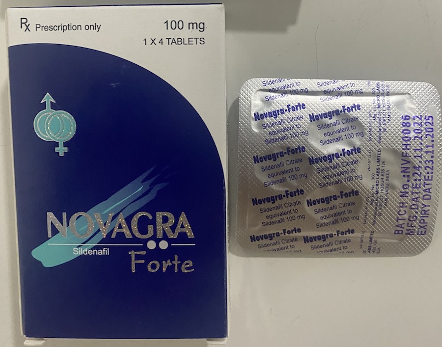 Novagra Forte 100mg cương dương chống xuất tinh sớm tăng sinh lý nam