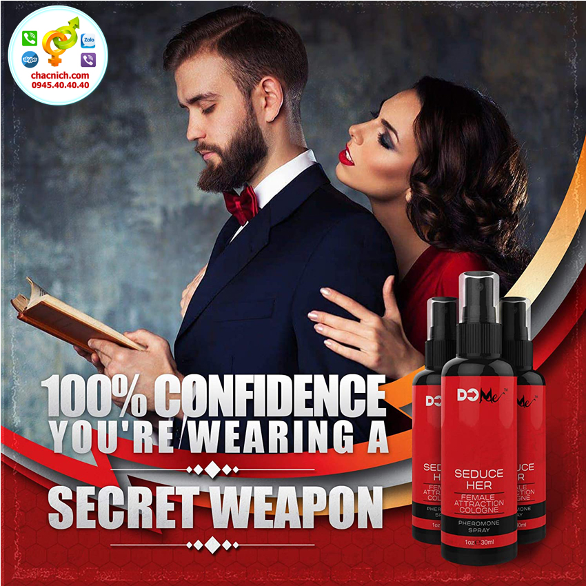 Nước hoa kích dục nữ Do Me Seduce Her thơm quyến rũ nhập Mỹ 30ml