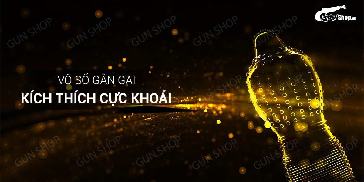 Bao cao su OLO 0.01 gân gai siêu mỏng kéo dài quan hệ 10 cái