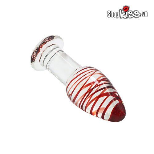 Phích cắm hậu môn thủy tinh gay kích thích tuyến tiền liệt cao cấp Phích cắm hậu môn thủy tinh gay kích thích tuyến tiền liệt cao cấp