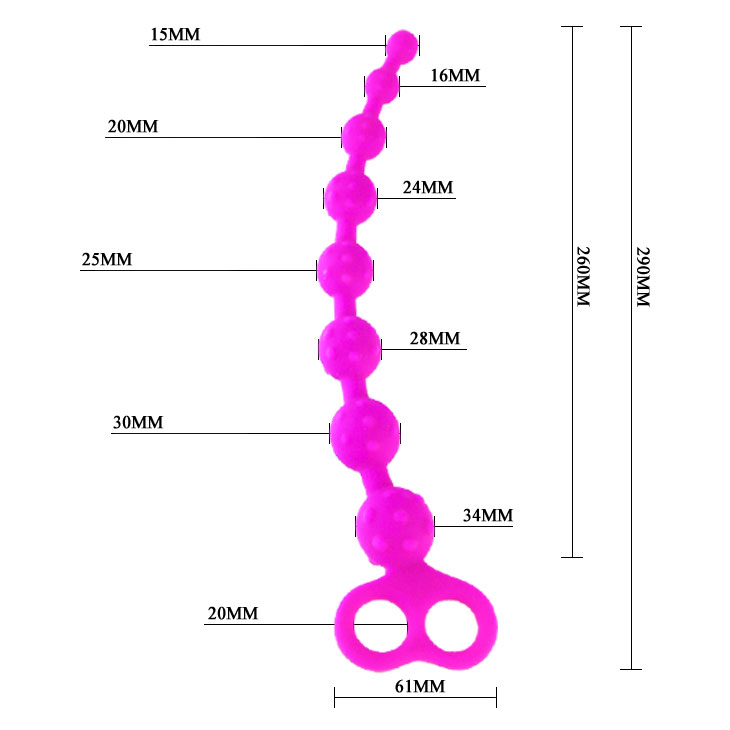 Que kích thích hậu môn Baile sex toys phụ kiện mát xa cao cấp