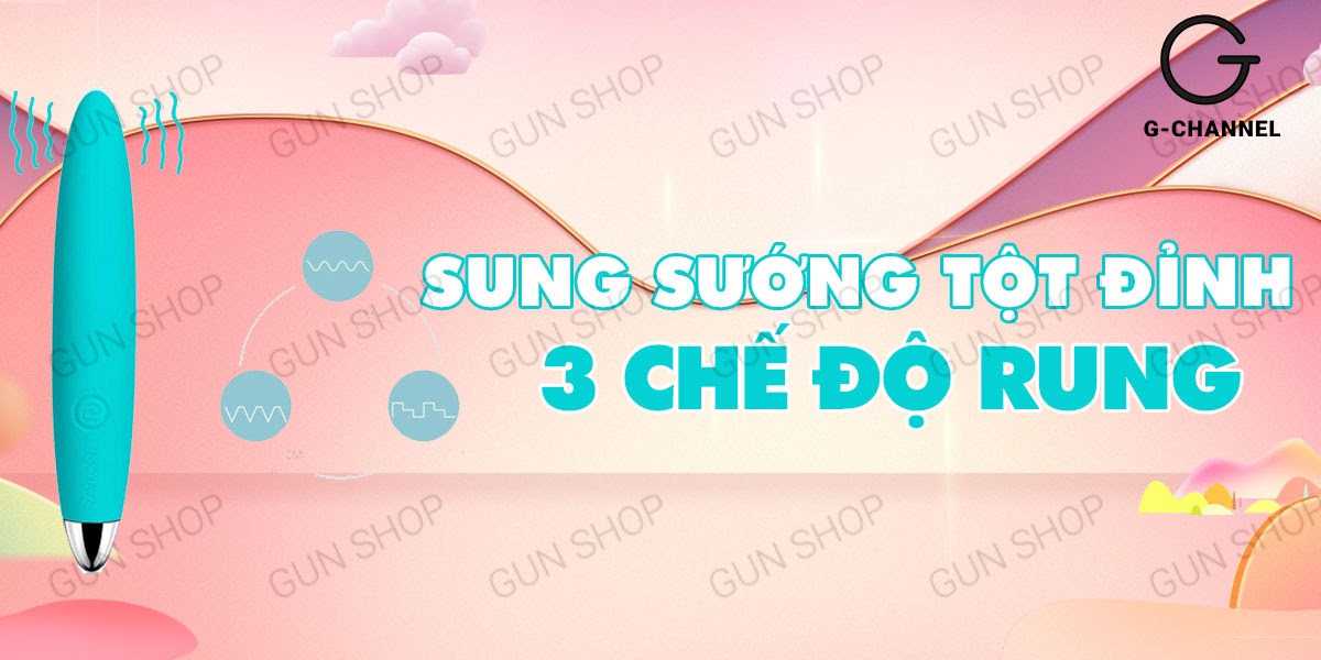Que rung Svakom Daisy nhỏ gọn sạc điện, rung cực mạnh, an toàn Que rung Svakom Daisy nhỏ gọn sạc điện, rung cực mạnh, an toàn