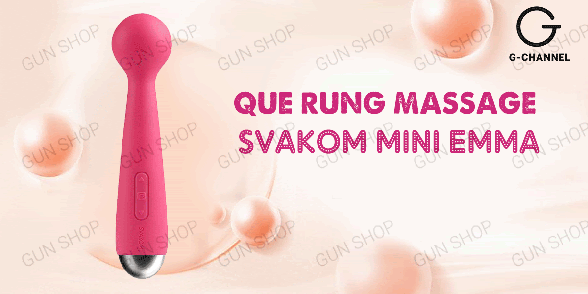 Que rung điểm G Svakom Mini Emma rung mạnh sạc điện cao cấp kích thích Que rung điểm G Svakom Mini Emma rung mạnh sạc điện cao cấp kích thích