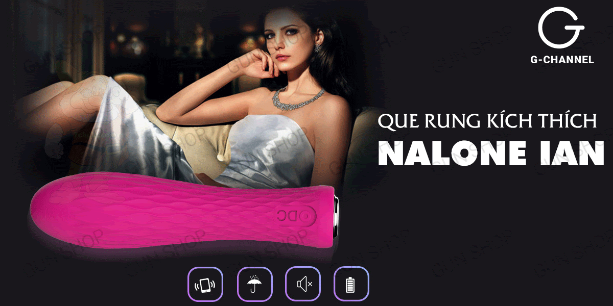 Que rung sạc điện siêu mạnh Nalone Ian tặng kèm hộp đựng