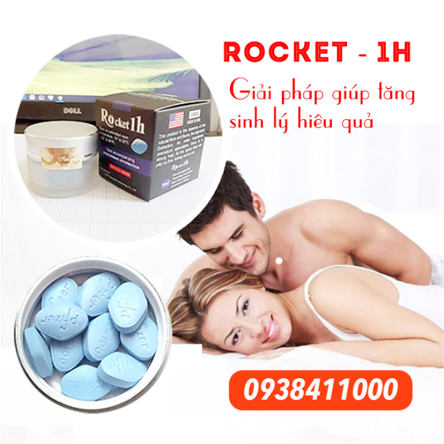 Rocket 1h Mỹ chính hãng viên uống cường dương an toàn tăng bản lĩnh nam Rocket 1h Mỹ chính hãng viên uống cường dương an toàn tăng bản lĩnh nam