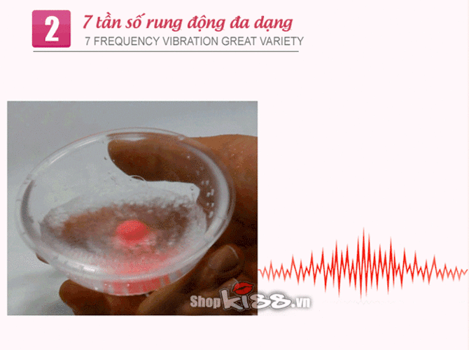 Máy mát xa nhũ hoa Momo II Rung 7 chế độ TPR Silicone cao cấp