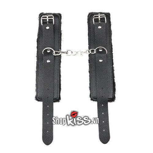 Khóa tay da bạo dâm cao cấp Đồ chơi kích thích cực mạnh