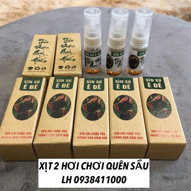 Sìn sú Ê Đê chính hãng 5ml xịt kéo dài quan hệ tăng khoái cảm