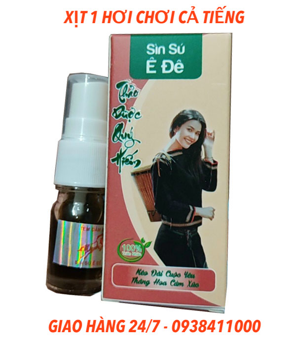 Sìn sú sịt Ê Đê chính hãng cao cấp chống xuất tinh sớm an toàn