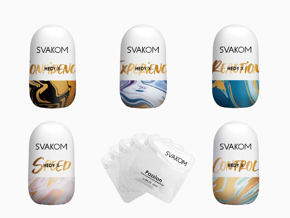 Âm đạo giả Svakom Hedy X nhỏ gọn silicon mềm mại kích thích mạnh