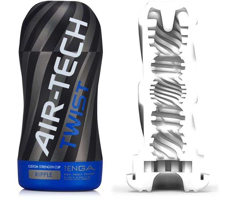 Tenga Airtech Twist Nhật Bản cao cấp, siêu mềm, điều chỉnh co thắt dễ dàng