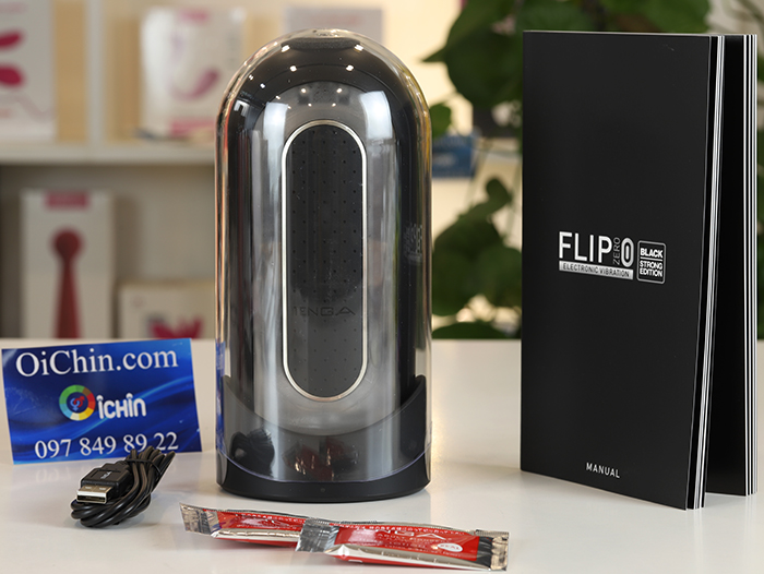 Tenga Flip Zero Electronic rung 3D - Pin sạc, silicon Nhật cao cấp