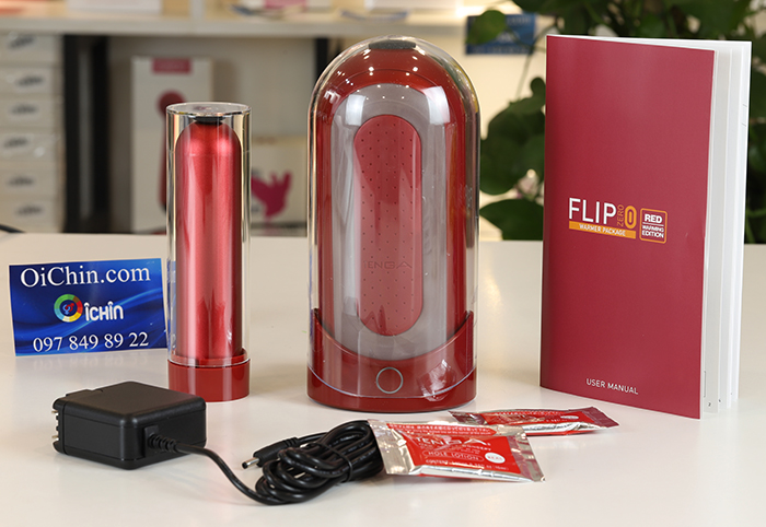 Tenga Flip Zero Electronic rung 3D - Pin sạc, silicon Nhật cao cấp