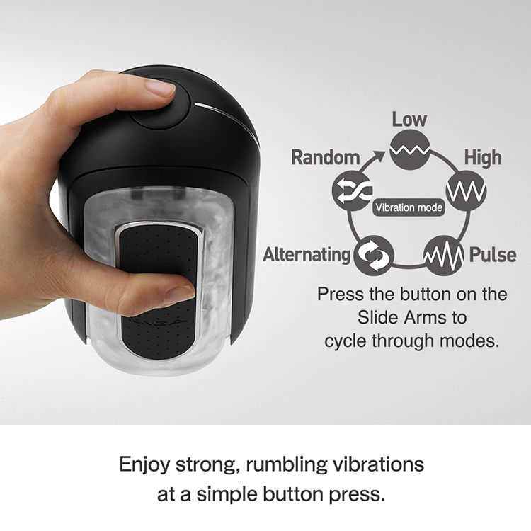 Tenga Flip Zero Electronic rung 3D - Pin sạc, silicon Nhật cao cấp