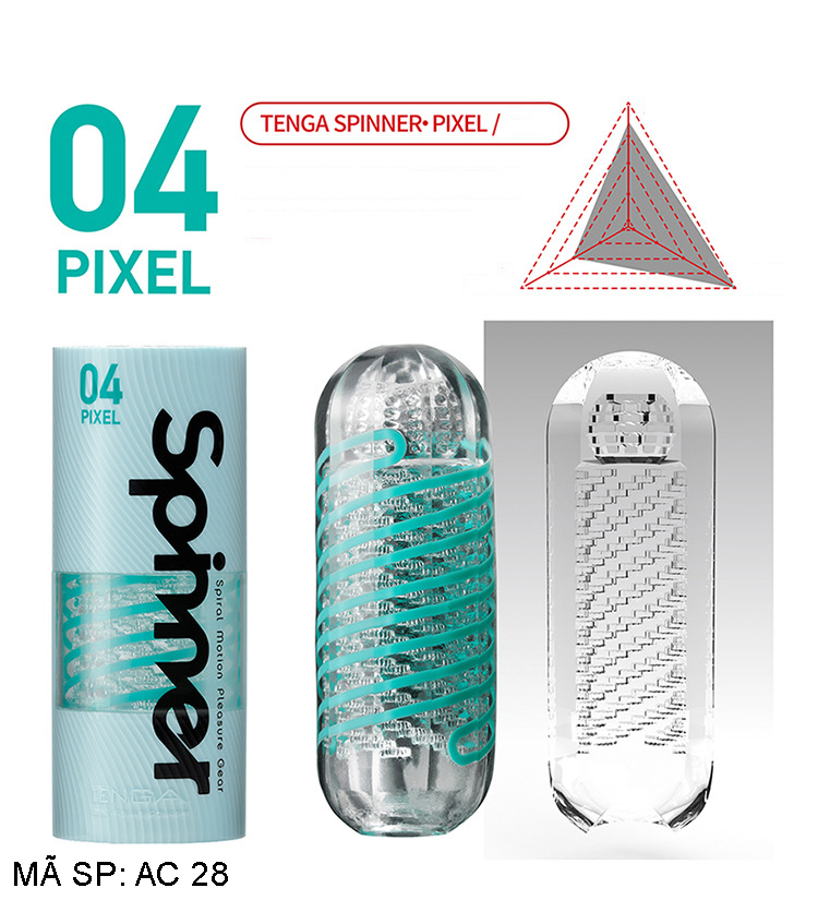 Tenga Spinner cao cấp 6 mẫu xoắn ốc độc lạ kích thích Tenga Spinner cao cấp 6 mẫu xoắn ốc độc lạ kích thích