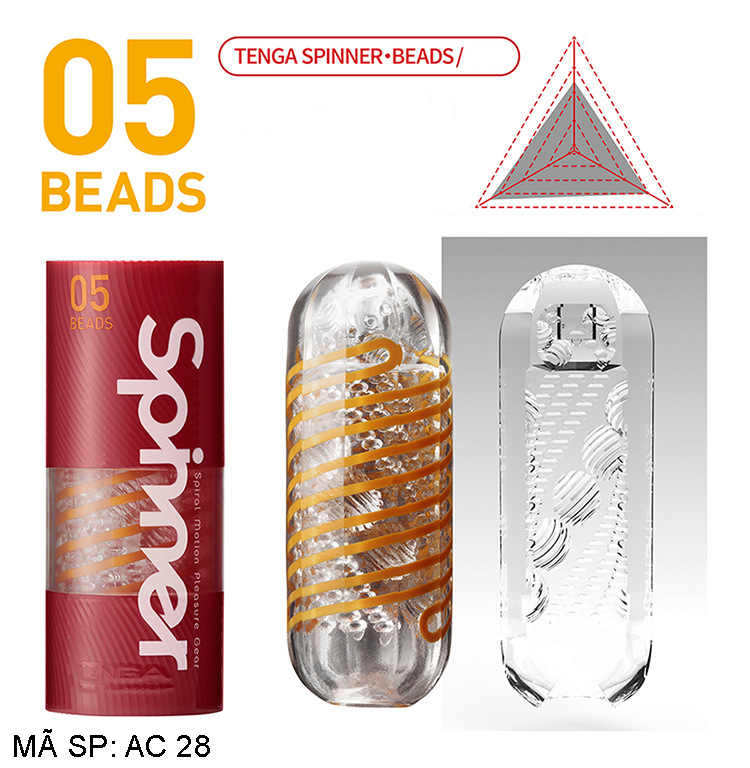 Tenga Spinner cao cấp 6 mẫu xoắn ốc độc lạ kích thích Tenga Spinner cao cấp 6 mẫu xoắn ốc độc lạ kích thích